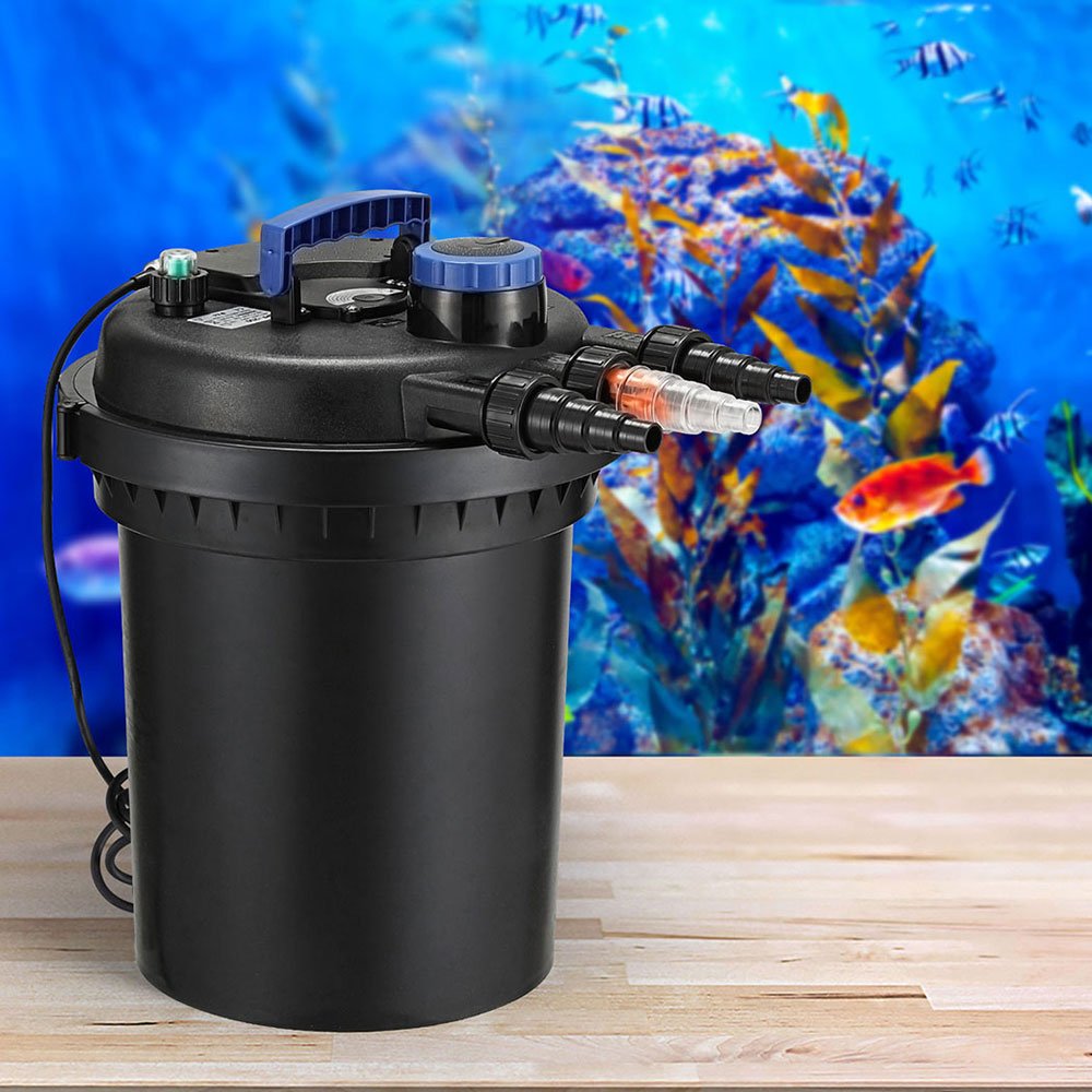 Giantz Aquarium Filter Fish Tank External Canister Water Filter 10000L/H - Image 7