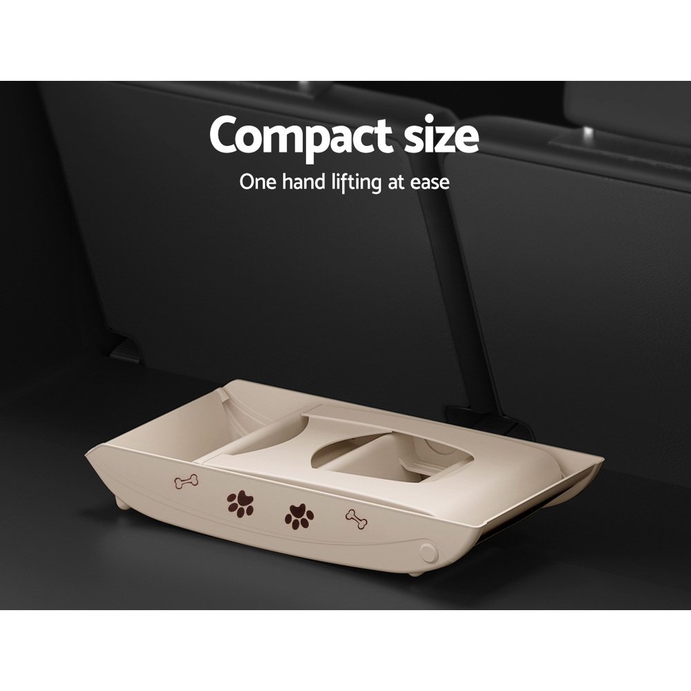 i.Pet Dog Ramp Steps For Bed Sofa Car Pet Stairs Ladder Portable Foldable Beige - Image 7