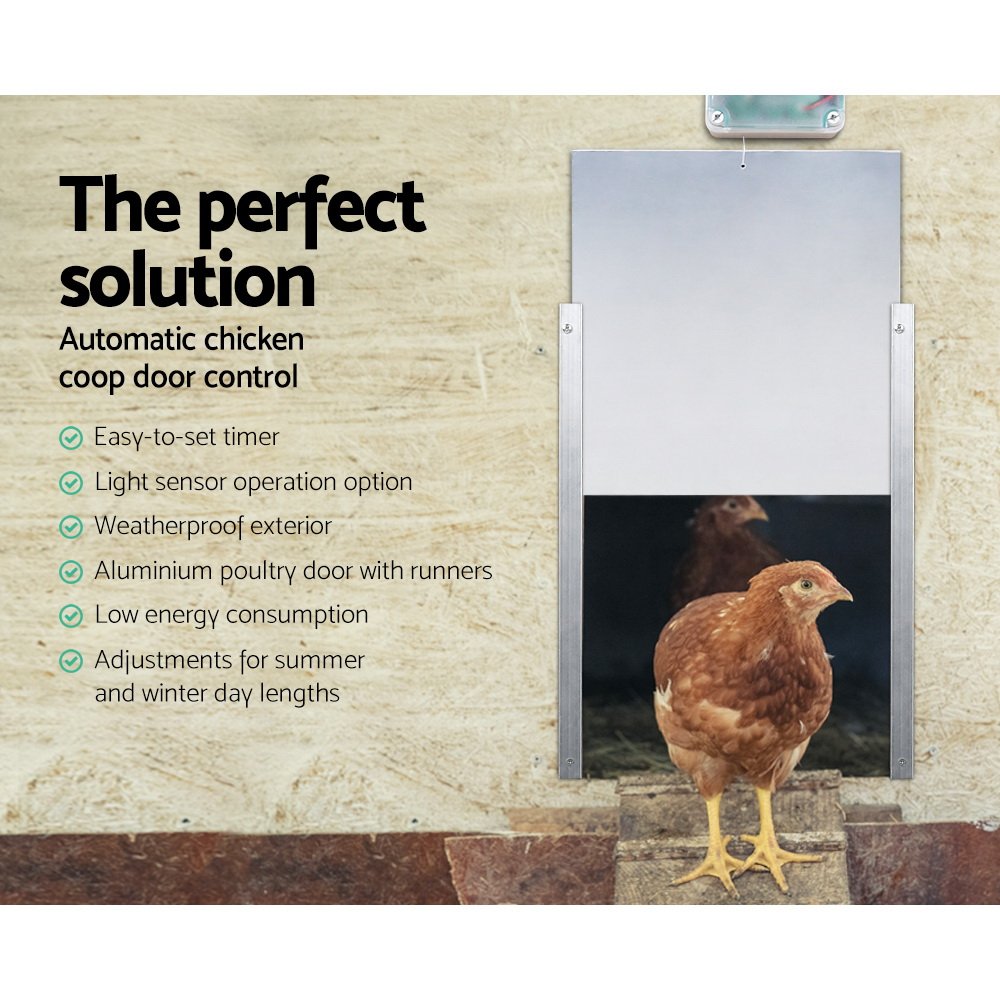 Giantz Automatic Chicken Coop Door Opener - Image 4