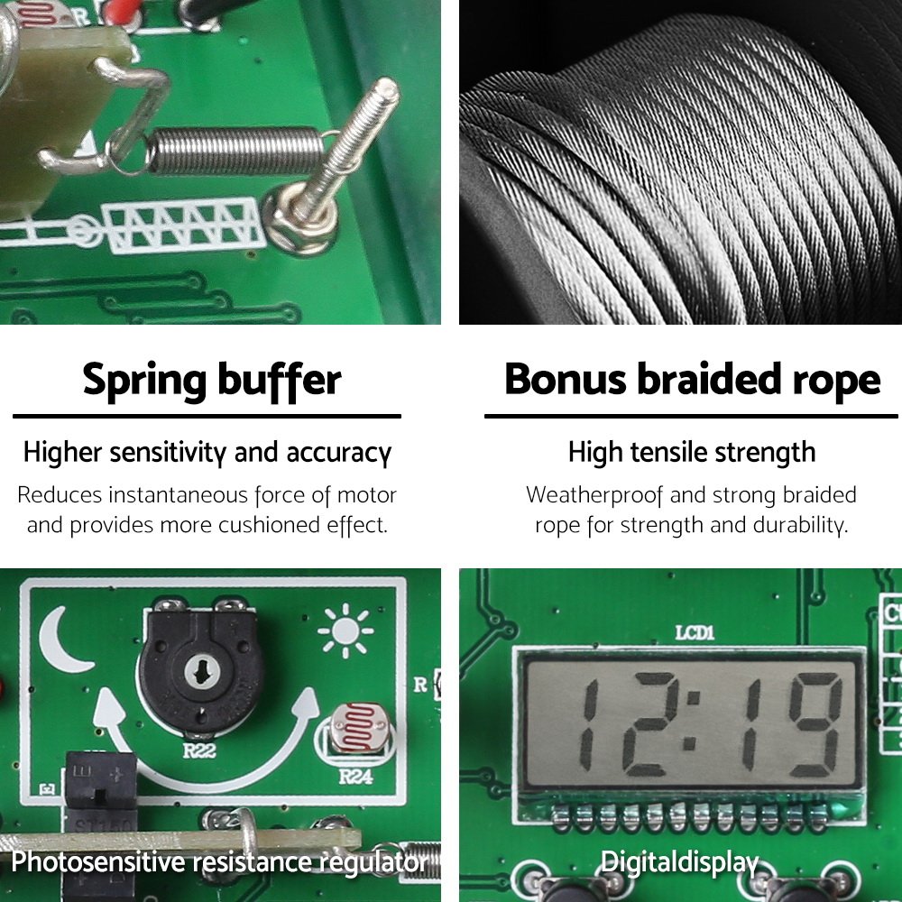 Giantz Automatic Chicken Coop Door Opener - Image 6