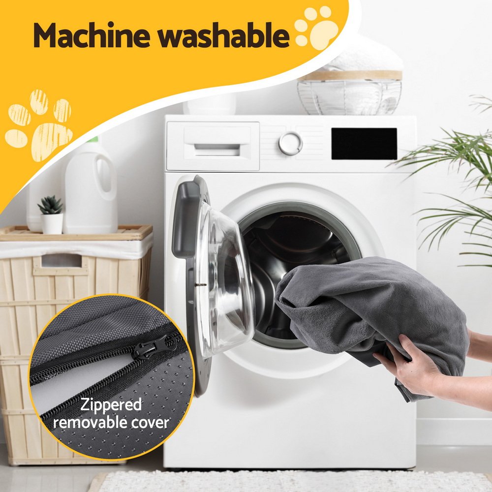 i.Pet Pet Bed Plush Soft Cushion Egg Crate Large Sofa Platform Removable Washable - Image 6