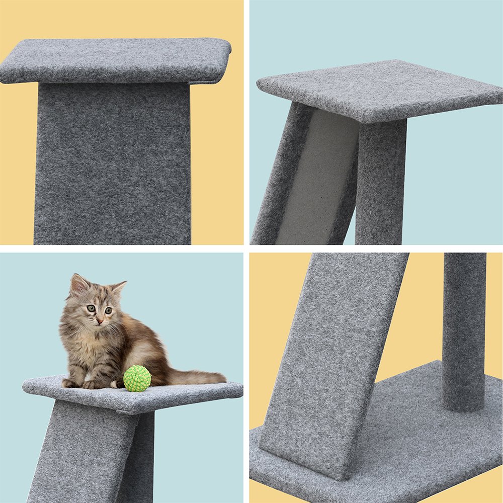 i.Pet Cat Tree 82cm Scratching Post Tower Scratcher Condo Trees Climb House - Image 5