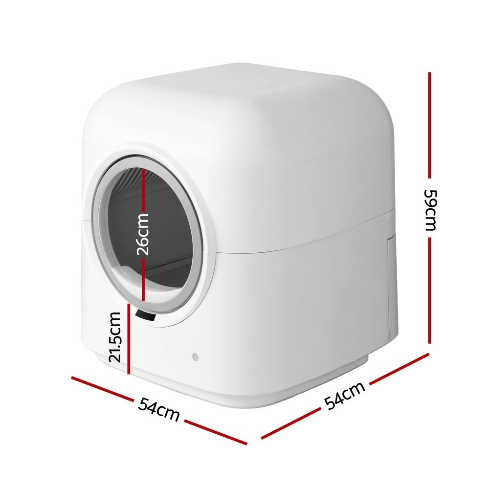 i.Pet Automatic Cat Litter Box Smart Self-Cleaning Large Cat Litter Box Kitty Toilet App Control - Image 2