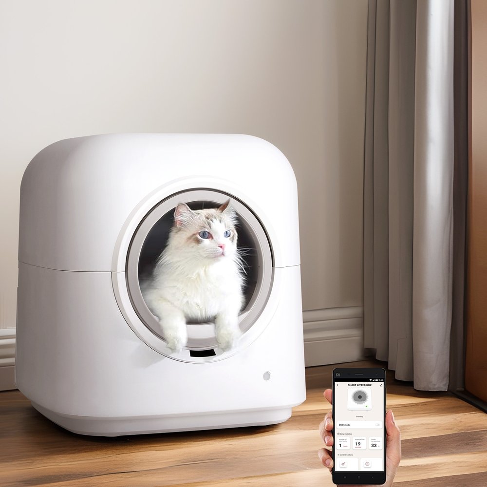 i.Pet Automatic Cat Litter Box Smart Self-Cleaning Large Cat Litter Box Kitty Toilet App Control - Image 7