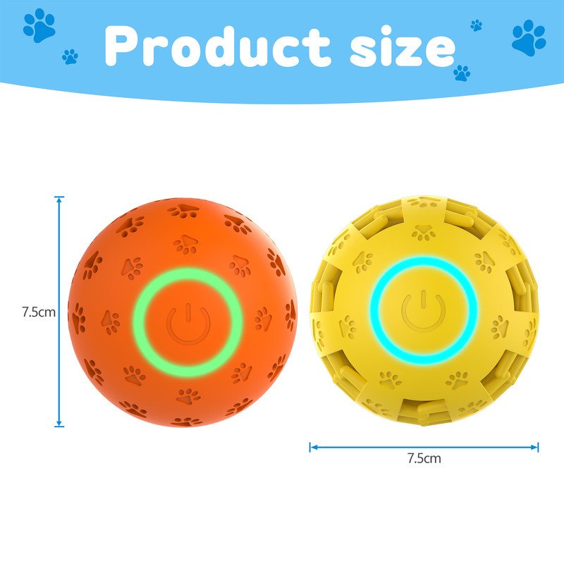 pet products Electric bouncing ball for grinding teeth and teasing pets - Image 4