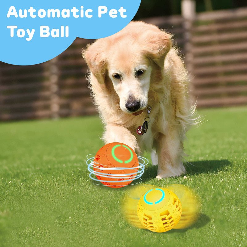 pet products Electric bouncing ball for grinding teeth and teasing pets - Image 6
