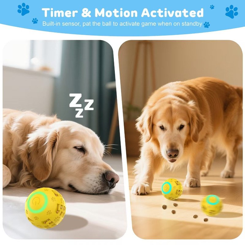 pet products Electric bouncing ball for grinding teeth and teasing pets - Image 9