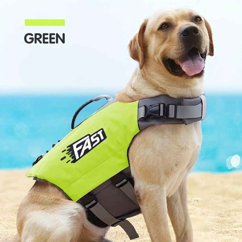 Safe Playtime: The ultimate dog buoyancy vest designed for water adventures. Pet life jacket. Christmas, Black Friday pet products - Image 2