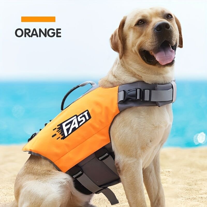 Safe Playtime: The ultimate dog buoyancy vest designed for water adventures. Pet life jacket. Christmas, Black Friday pet products - Image 11