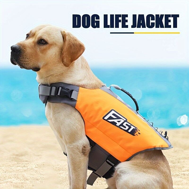 Safe Playtime: The ultimate dog buoyancy vest designed for water adventures. Pet life jacket. Christmas, Black Friday pet products - Image 3