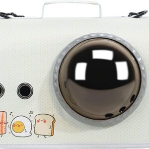 pet products Printed Space Capsule Cat Bag, Large Capacity Crossbody Dog Bag, Universal Pet Bag for All Seasons