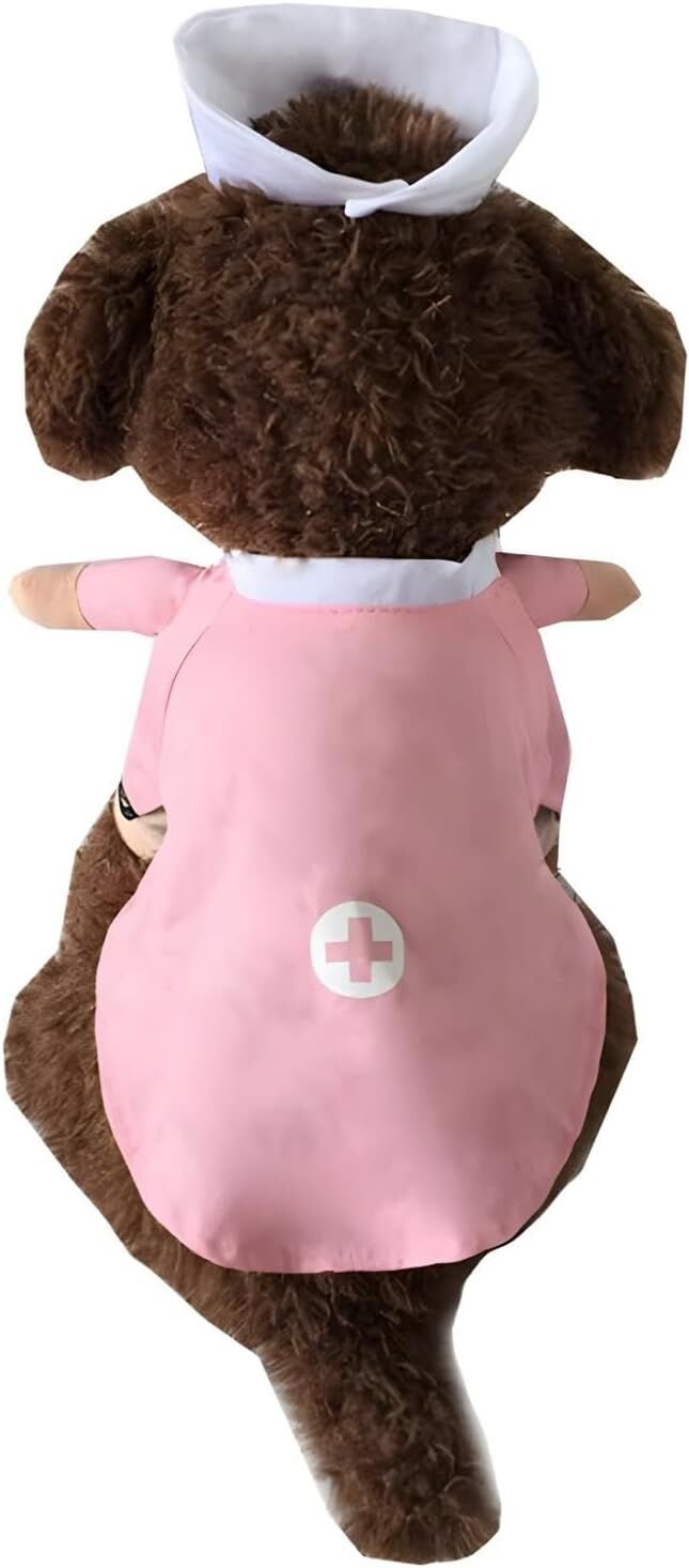 pet products Dog Costume Clothes Halloween Cat Costumes Small Animal Funny Pets Clothing for Doggy Kitty Rabbits Piggy, Nurse - Image 6
