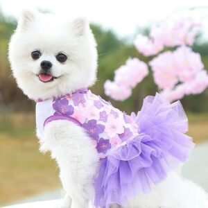 pet products Fall Dog Dresses for Small Dogs Girl 3 Pack Summer Puppy Clothes Outfit Apparel Female Cute Cat Skirt