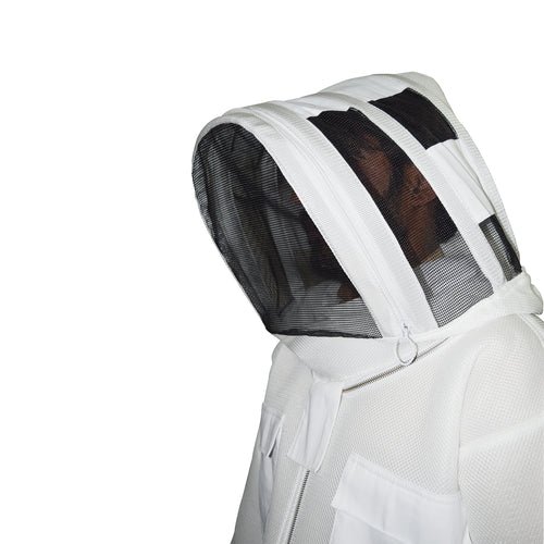 Beekeeping Bee Suit 2 Layer Mesh Hood Style Light Weight & Ultra Cool-L - Image 4
