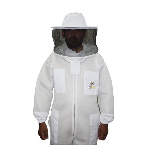 Beekeeping Bee Suit 2 Layer Mesh Round Head Style Ultra Cool & Light Weight - 5XL - Image 3
