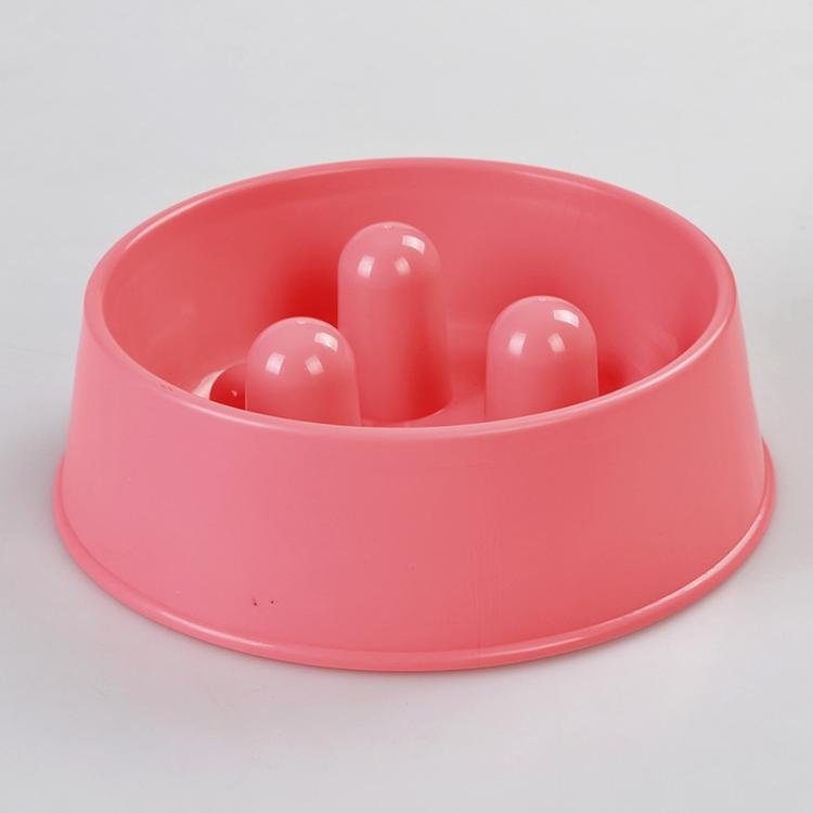 2 x XL Pet Anti Gulp Feeder Bowl Dog Cat Puppy slow food Interactive Dish - Image 2