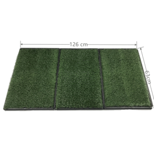 YES4PETS Indoor Dog Puppy Toilet Grass Potty Training Mat Loo Pad 126Â x 63Â cm
