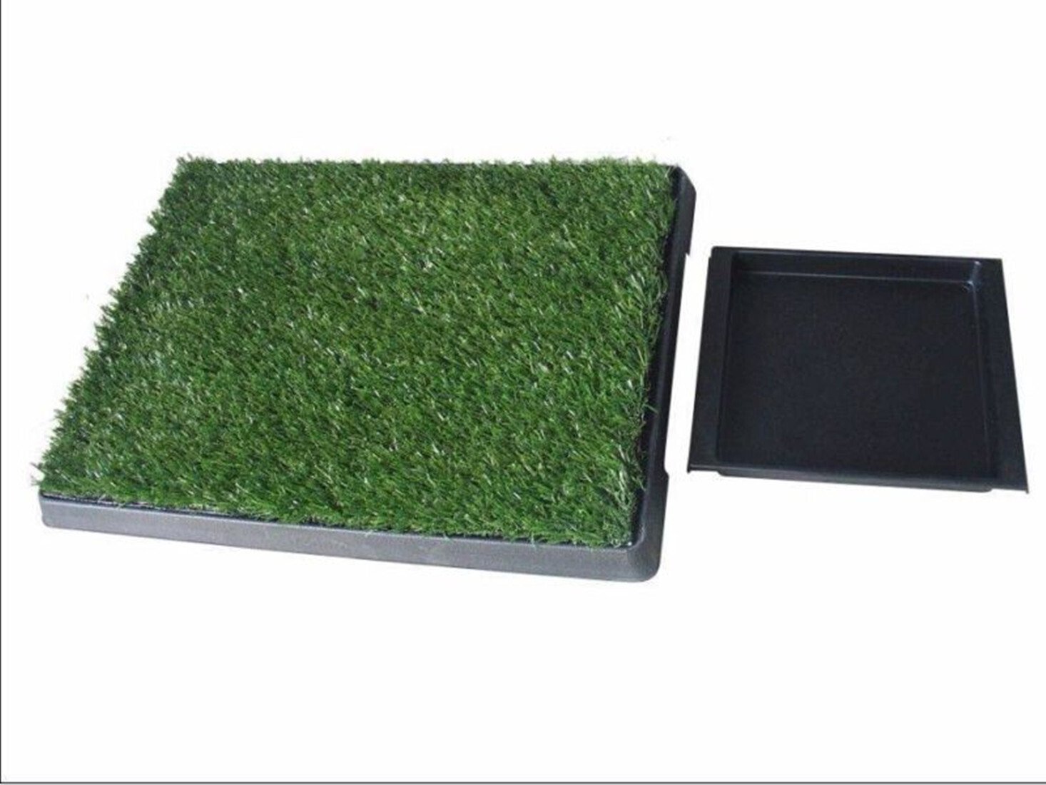 YES4PETS 3 x Synthetic Grass replacement only for Potty Pad Training Pad 59 X 46 CM - Image 3