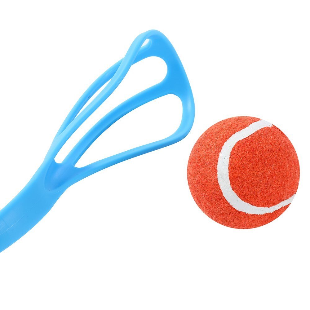 YES4PETS 4 x Pet Dog Puppy Tennis Ball Launcher Interactive Fetch Toy Thrower - Image 5