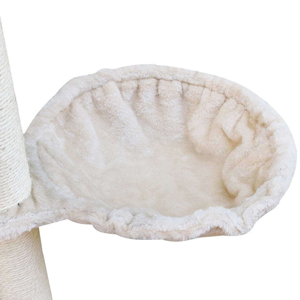 YES4PETS 170cm XL Multi Level Cat Scratching Post Tree Post House Tower-Beige - Image 7