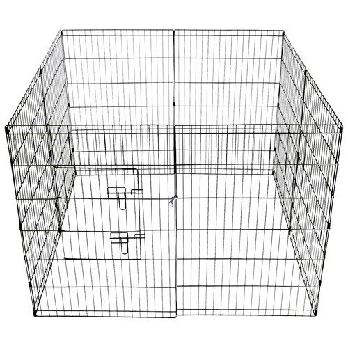 YES4PETS 36' Dog Rabbit Playpen Exercise Puppy Cat Enclosure Fence With Cover - Image 3