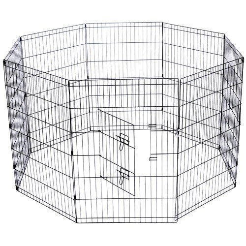 YES4PETS 36' Dog Rabbit Playpen Exercise Puppy Cat Enclosure Fence With Cover - Image 4
