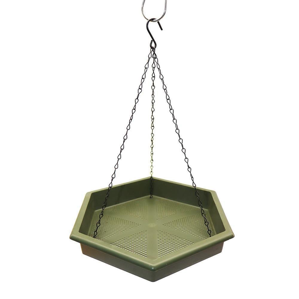 Outdoor Garden Hanging Bird Feeder Garden Automatic Hummingbird Water Feeder - Grey - Image 4