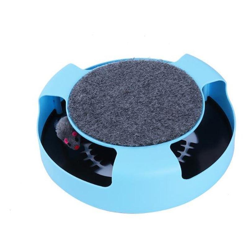 Motion Kitten Cat Toy Catch The Mouse Chase Interactive Cat Training Scratchpad - Red - Image 6