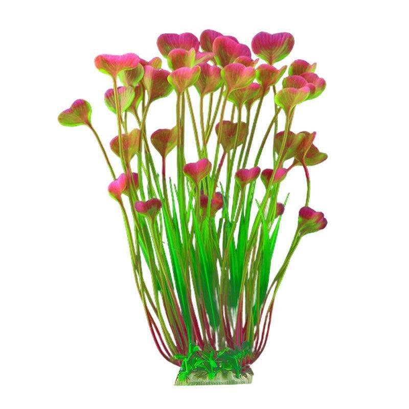 Aquarium 40cm Artificial Simulation Water Plants Fish Tank Plant Grass Decor - Pink - Image 7