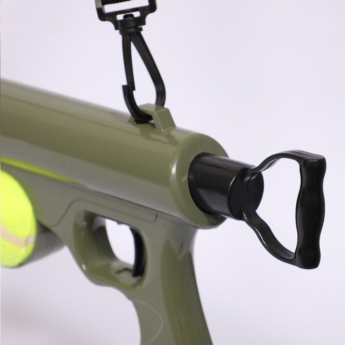 Interactive Pet Tennis Ball Launcher Toy for Training and Play Supplies Fun - Image 4