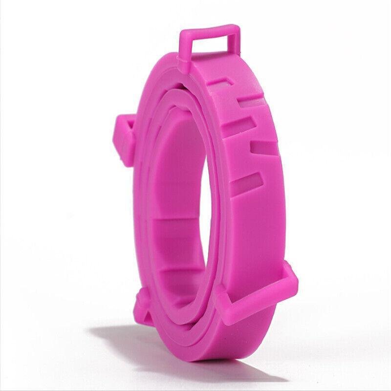 Adjustable Flea and Tick Collar for Dogs and Cats with Natural Repellent - Grey - Image 8