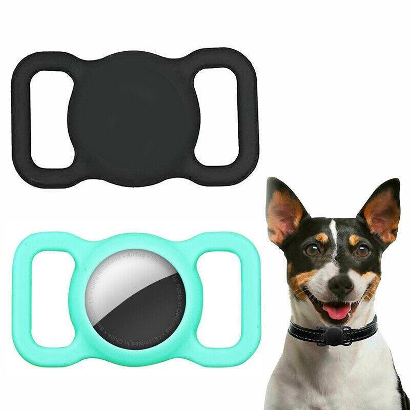 Silicone Collar Attachment Case Compatible with Tracking Device for Pets - Black - Image 4