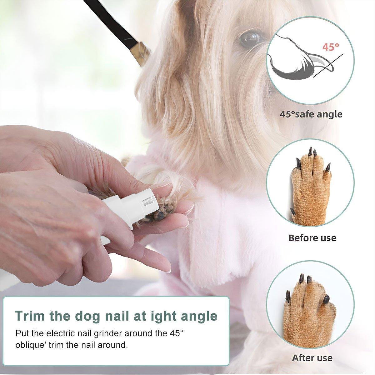 Rechargeable Pet Hair Clippers Professional Grooming Kit for Cats and Dogs - Image 4