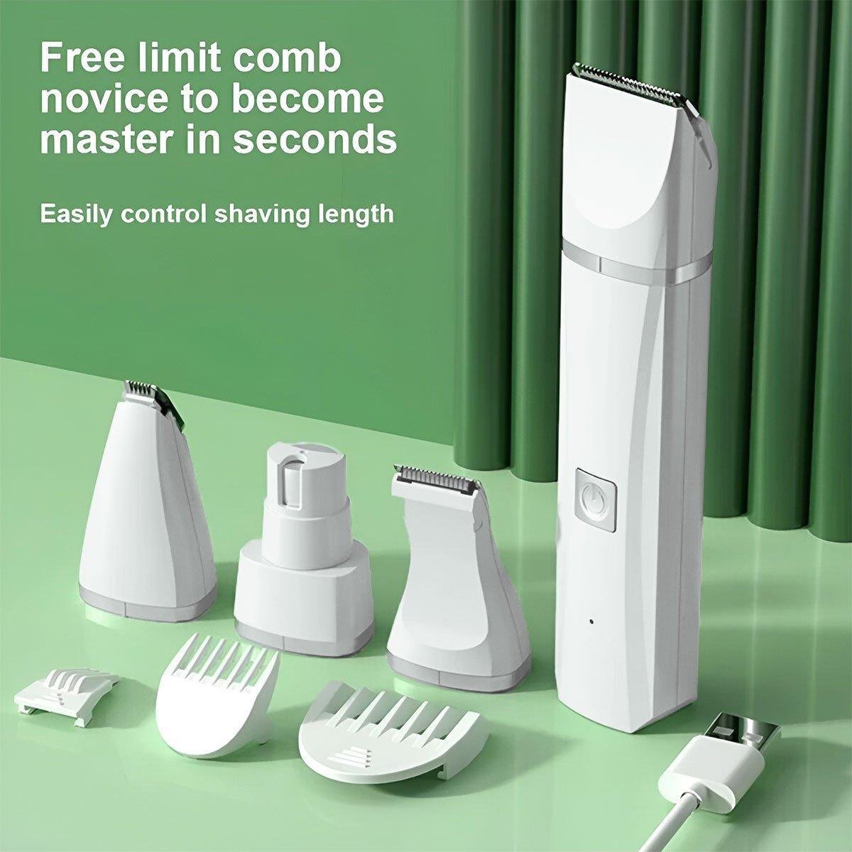 Rechargeable Pet Hair Clippers Professional Grooming Kit for Cats and Dogs - Image 5