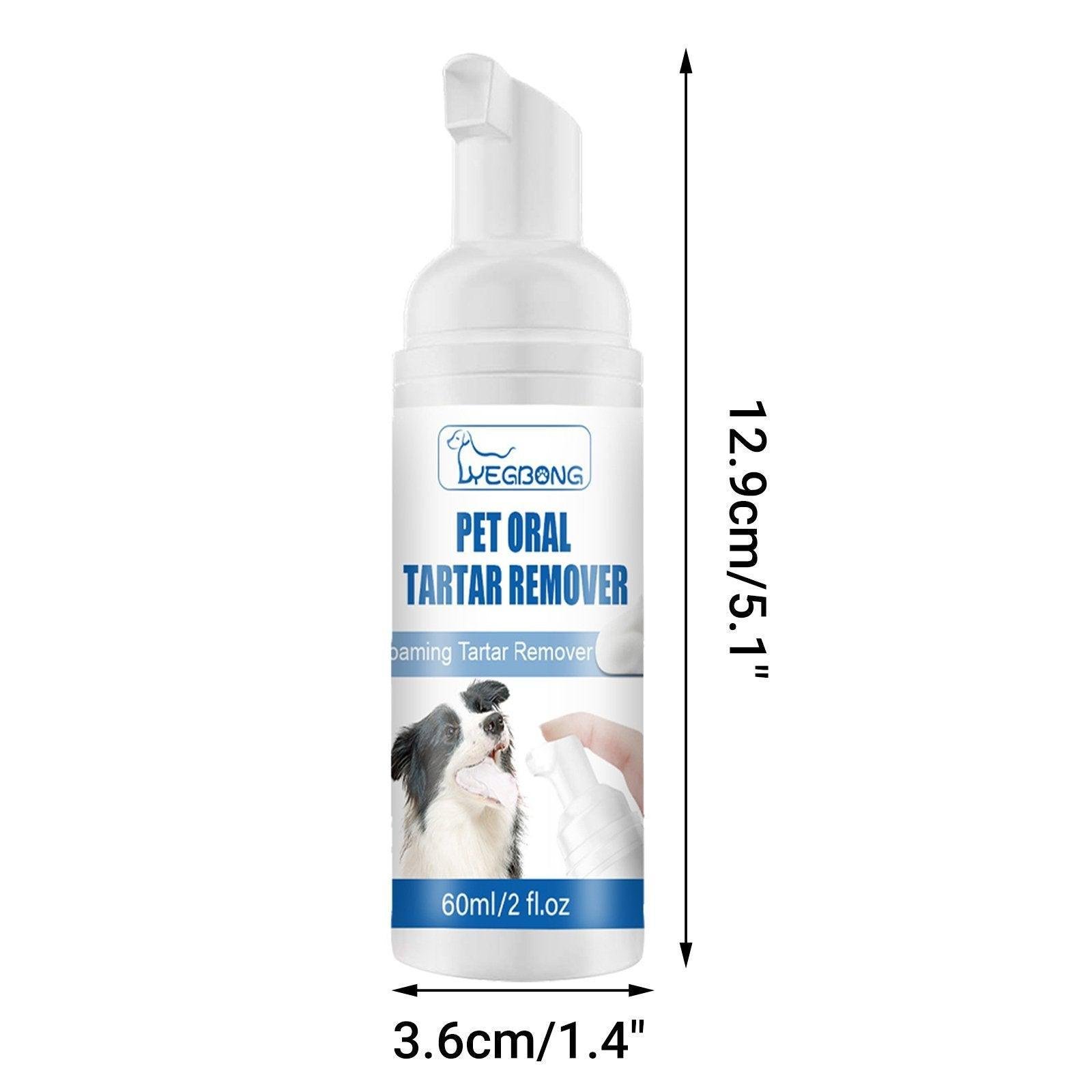 Pet Tartar Remover for Yellow Teeth Bad Breath Cleaning Foam Oral Care Cleaner - Image 3