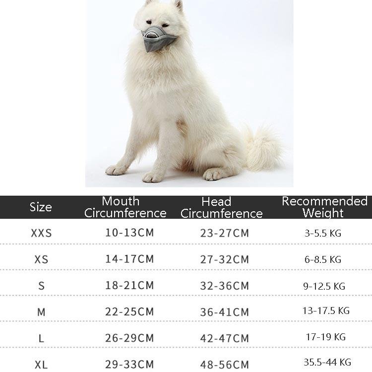 Dog Mouth Cover Anti-Bite Mesh Dog Mouth Cover Medium And Large Dogs Anti-Drop Mask M Orange - Image 10