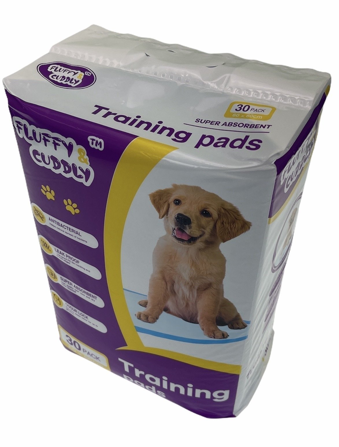 30 Puppy Pet Dog Indoor Cat Toilet Training Pads Super Absorbent 60x60cm - Image 2
