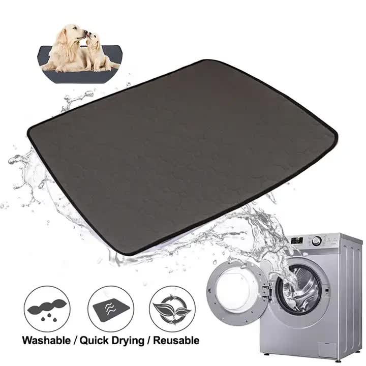 2 PCS Washable Waterproof Pet Pad -Non-Slip, Absorbent, Reusable Mat for Dogs and Cats S(60*45CM) - Image 4