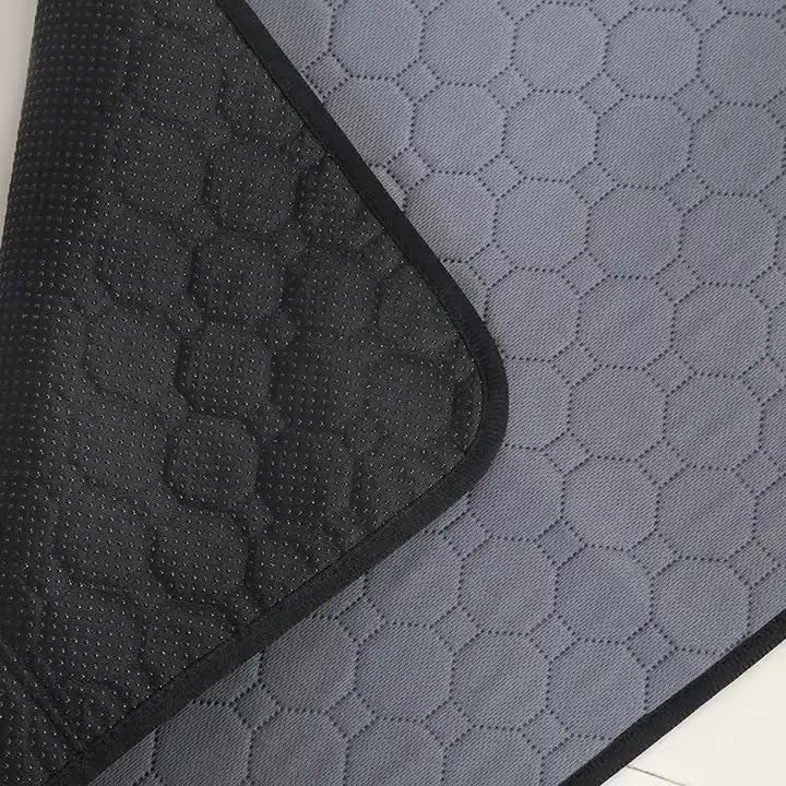 2 PCS Washable Waterproof Pet Pad-Non-Slip, Absorbent, Reusable Mat for Dogs and Cats M(70*50cm) - Image 3