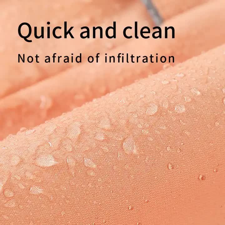 Waterproof Dog Raincoat with Hidden Leash Hole - Windproof and Comfortable for Outdoor Walks, Size:S (Back Length 20cm/7.87in, Bra 31cm/12.20in) White - Image 4