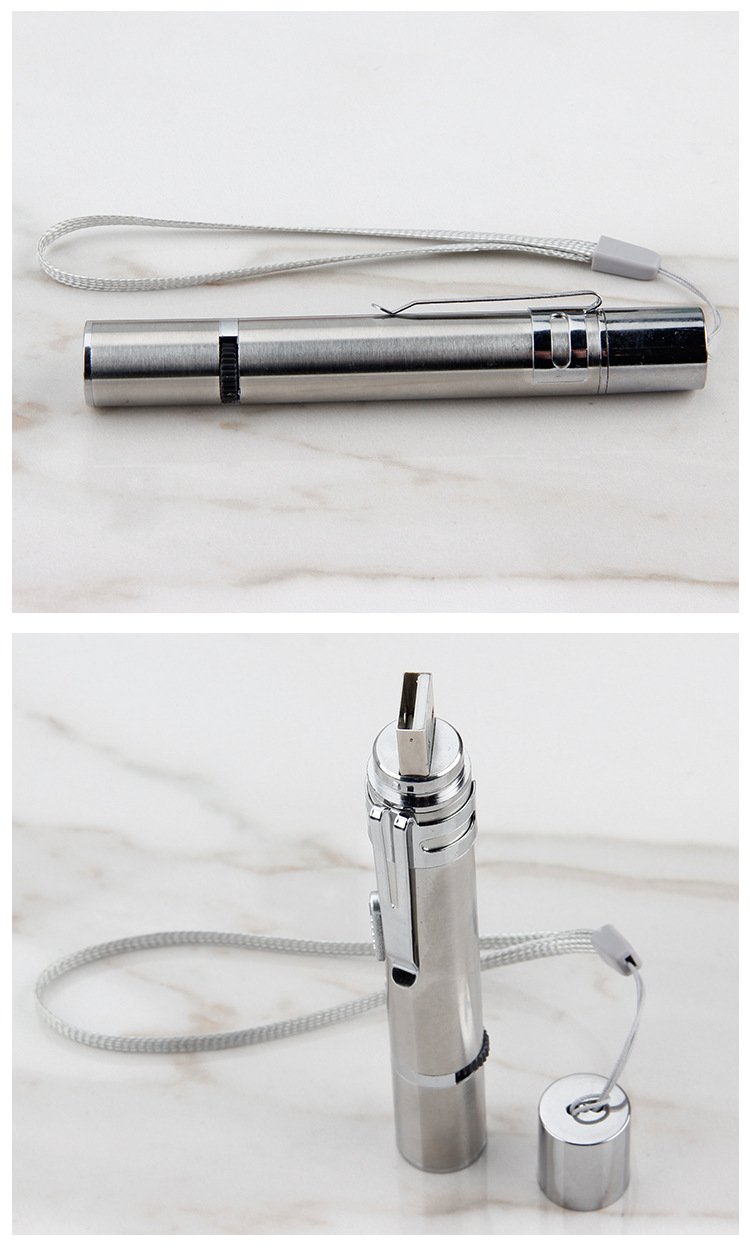 2PCS USB Rechargeable Multifunctional Laser Pointer for Cats - Interactive Toy with Star and Butterfly Patterns - Image 5