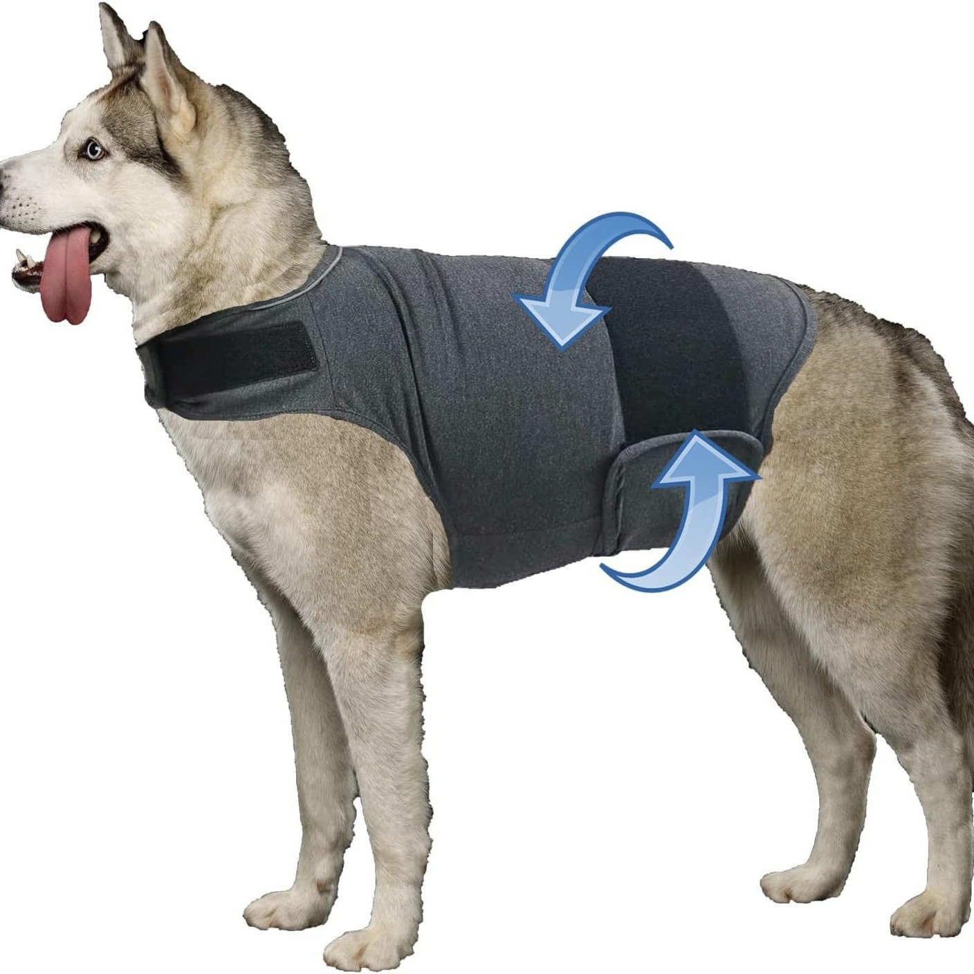XXL Dog Vest Jacket - Warm, Soft, and Comfortable Dog Coat for Winter, Calming and Insulating Dog Apparel - Image 5