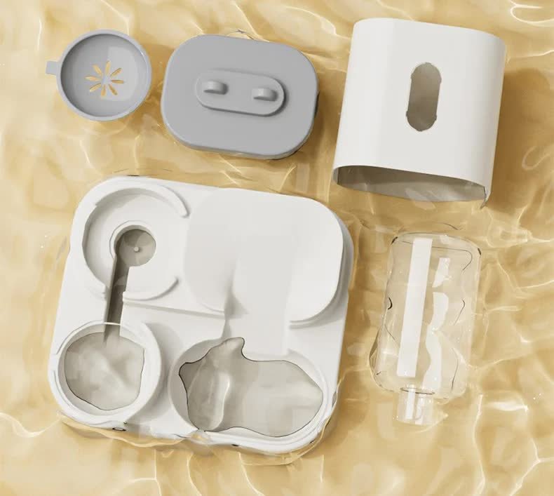 Blue Automatic Pet Feeder and Water Dispenser - Smart Dog Bowl & Cat Feeder, Universal Pet Feeding Station, Electric Pet Water Fountain - Image 4