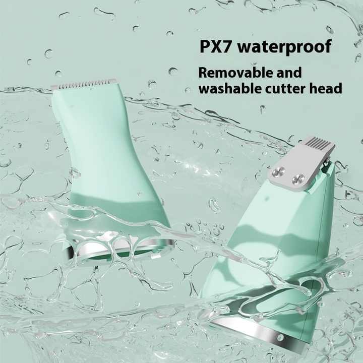 White 4-in-1 Pet Grooming Electric Clippers - Professional Rechargeable Trimmer for Dogs & Cats, Paw, Fur, Nail, and Ear Care | Compact Design, - Image 4