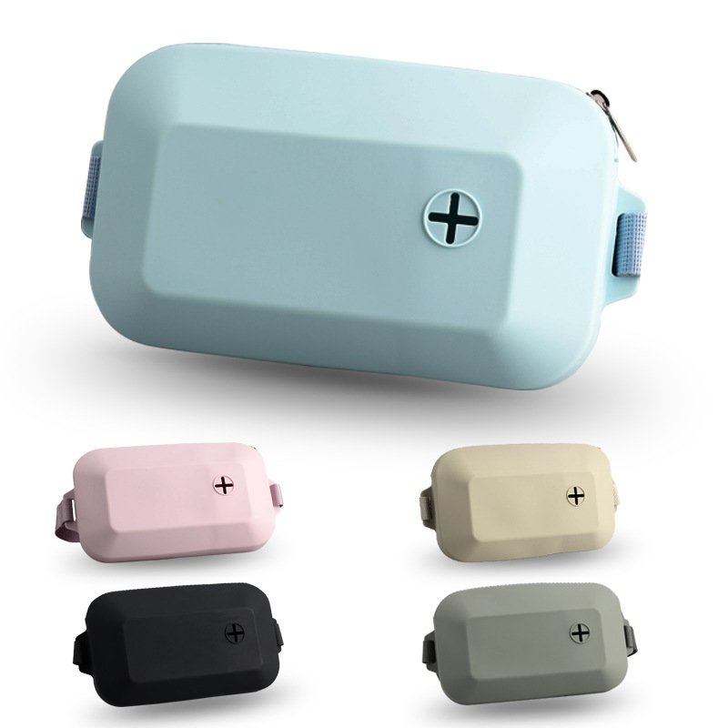 Pink Silicone Pet Treat Pouch for Dog Training - Portable Waist Bag with Waste Bag Holder - Image 2