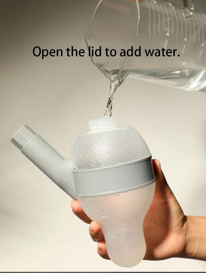 Beige Base Adjustable Height Pet Water Dispenser with Food Bowl Base - Non-Drip Bottle Feeder Station for Dogs & Cats - Image 8