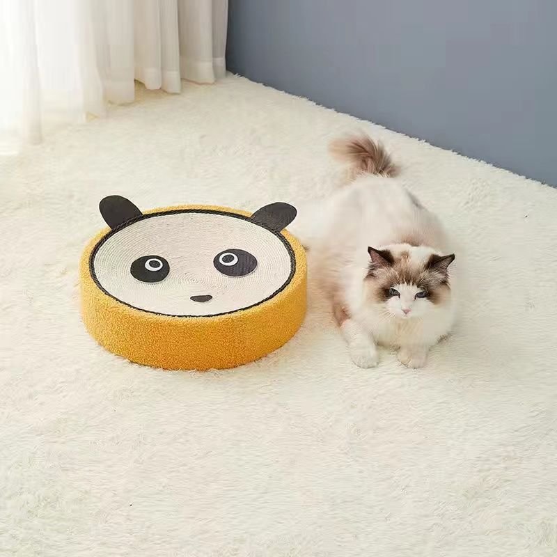 Adorable Blue Cinnamon Dog Scratching Post and Lounger - 41cm Cat Scratch Proof Basin - Image 3