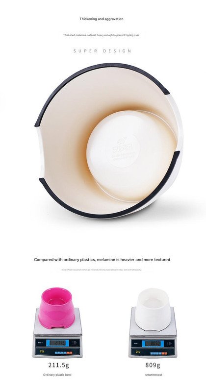 Elevated Pet Feeding Bowl with Stainless Steel Inner - Promotes Healthy Digestion & Reduces Neck Strain(Pink) - Image 6