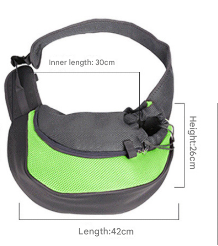 Yellow Portable Oxford Fabric Pet Carrier for Cats and Puppies (Size L) - Image 7