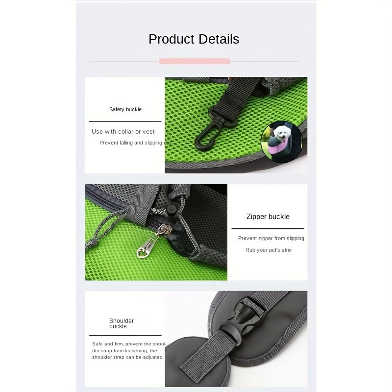 Purple Portable Oxford Fabric Pet Carrier for Cats and Puppies (Size L) - Image 3